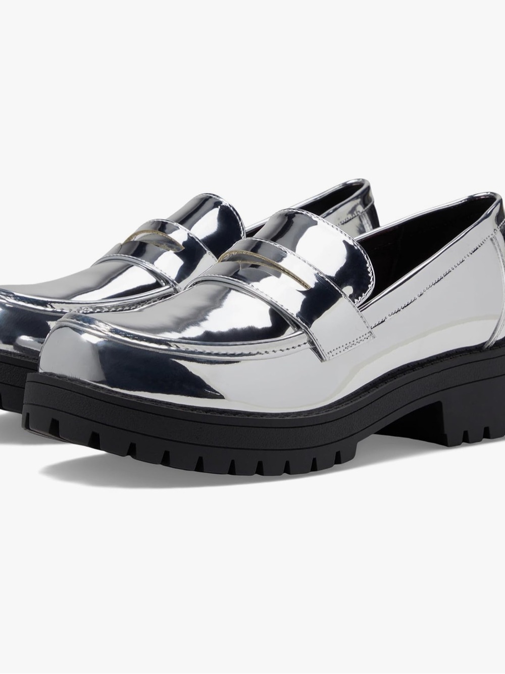 DIRTY LAUNDRY Mirrored Loafers